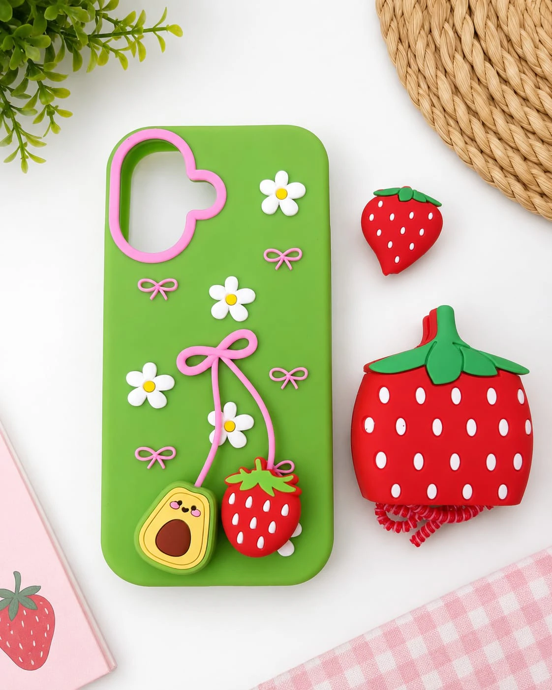 Berry & Avo Aesthetic iPhone Case