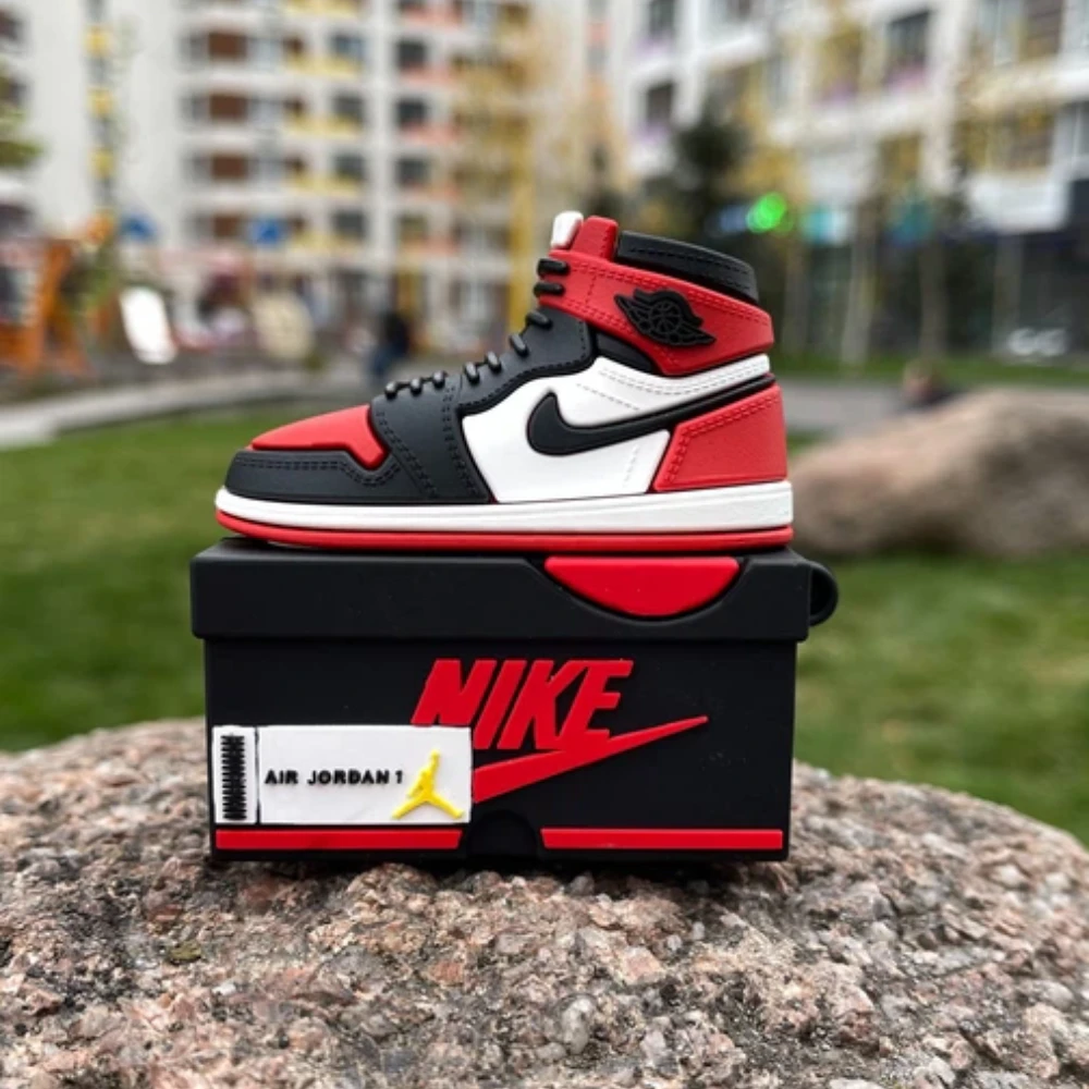 Boxed Heat Series Airpods - Red Sneaker AirPods Cover