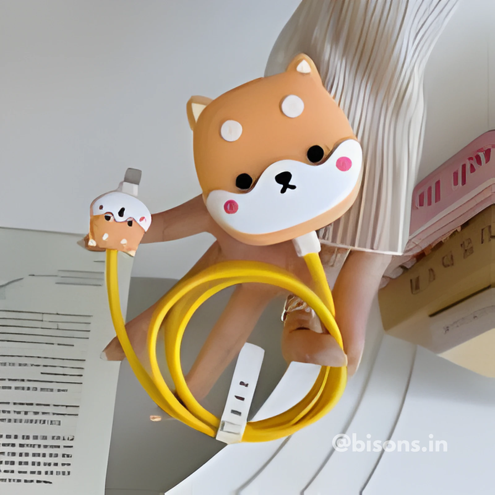 Cute Pup Edition - iPhone Charger Cover with Cable Protector