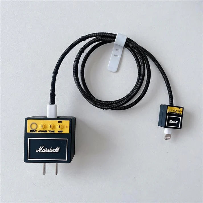 Marshall iPhone Charger Case Cover (With Wire Protector)