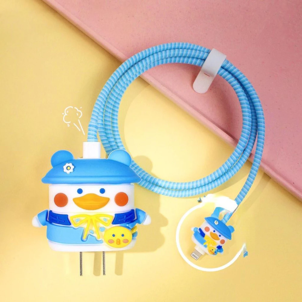 Mini Captain Edition - iPhone Charger Cover (With Wire Protector)