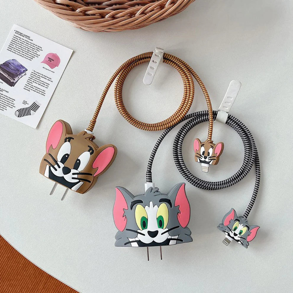 Mischief Mode: ON Edition - iPhone Charger Cover (With Wire Protector)