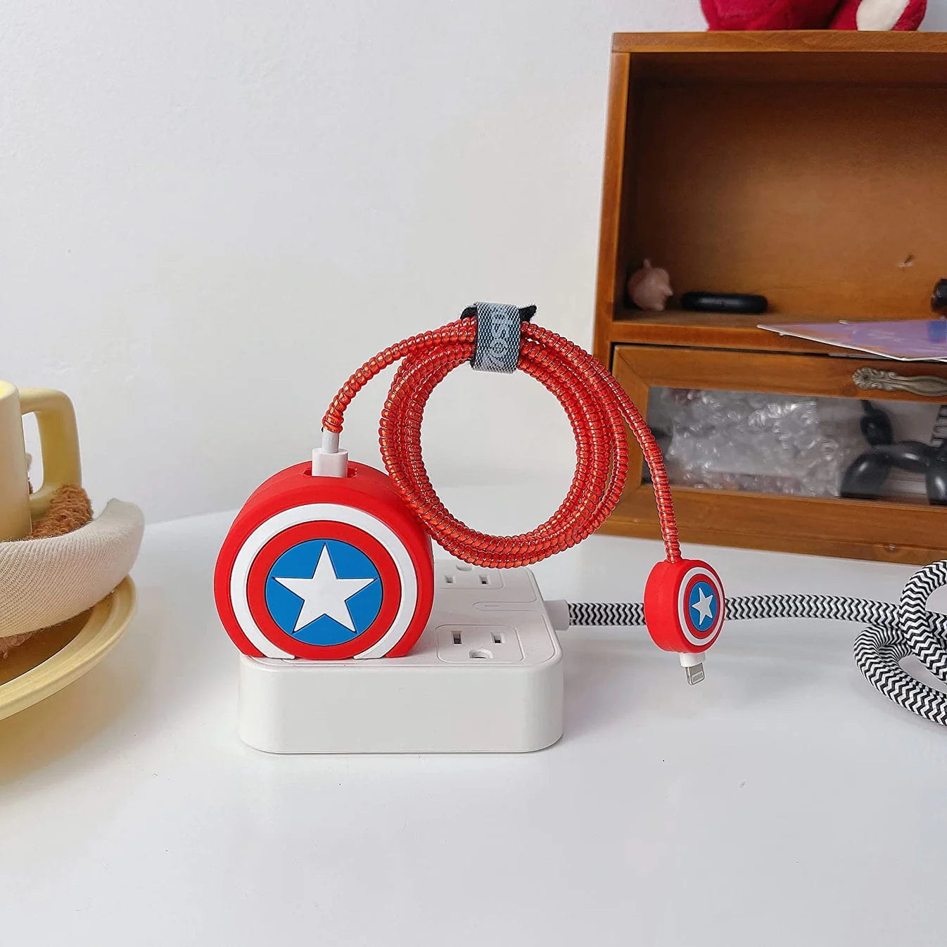 Stormtrooper Squad Edition - iPhone Charger Cover (With Wire Protector)