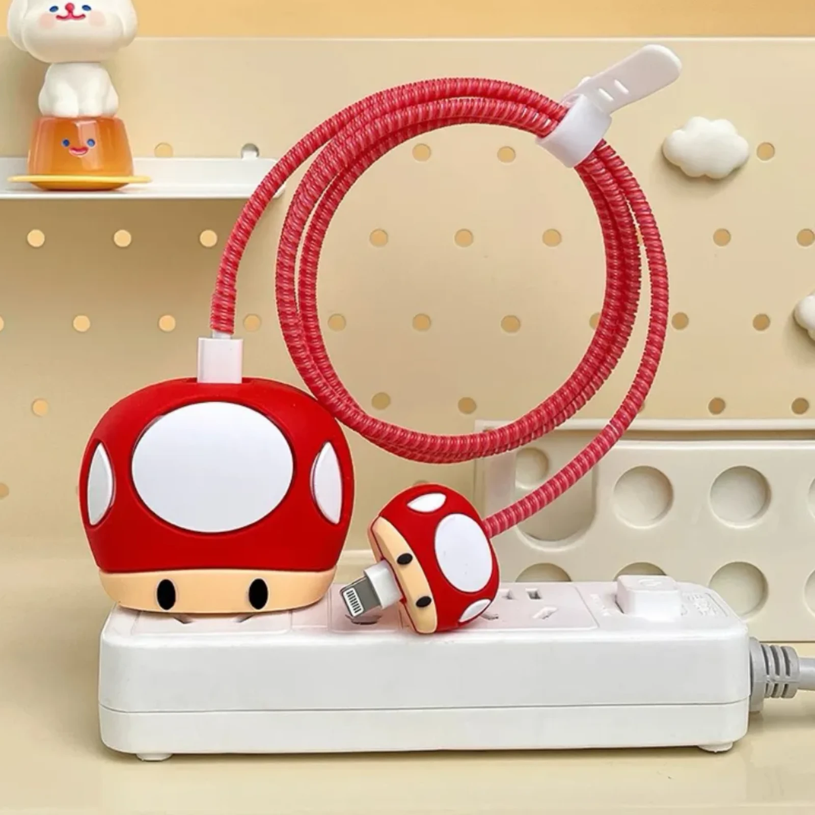 Super Mario Bros Edition - iPhone Charger Cover with Cable Protector