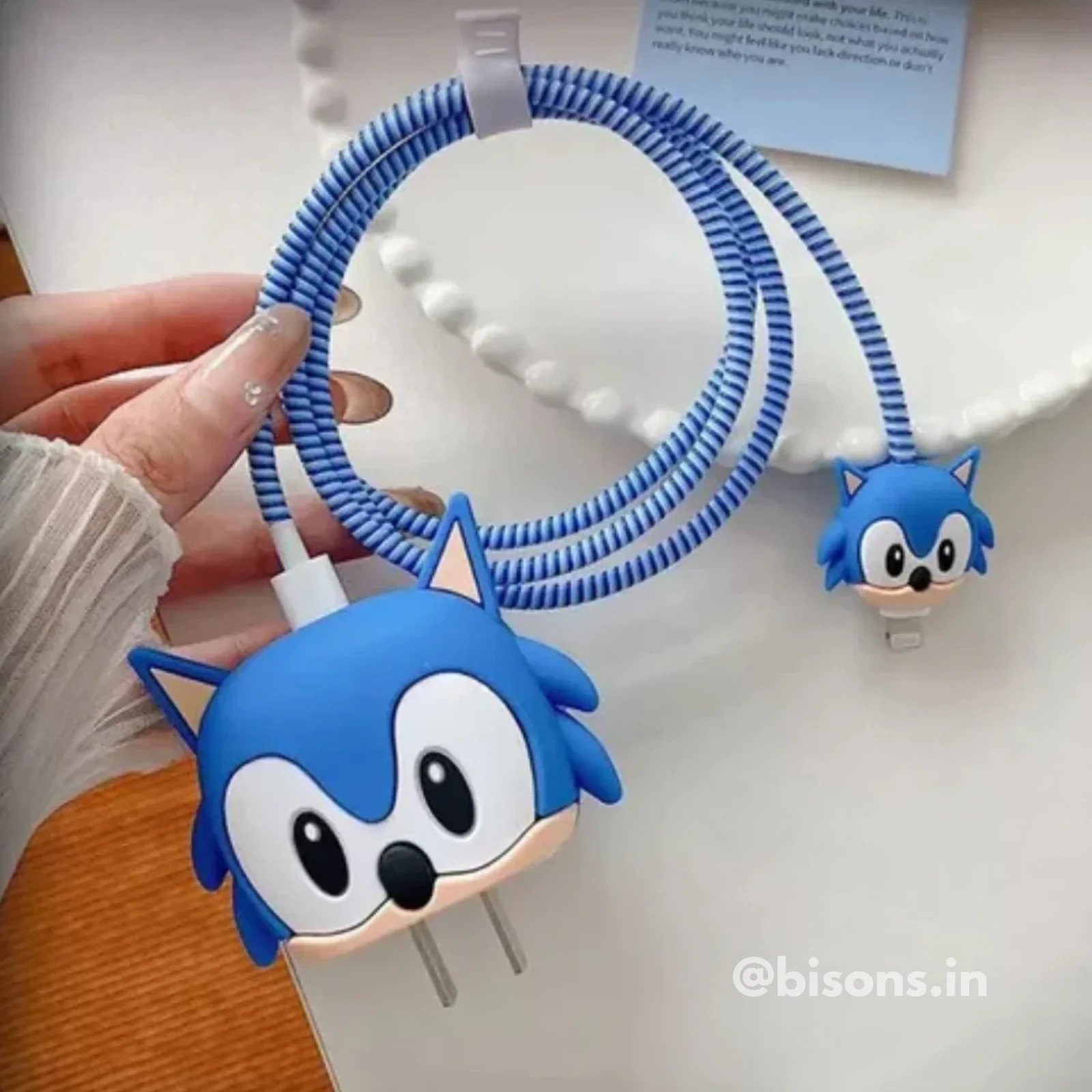 Super Sonic Edition - iPhone Charger Cover with Cable Protector